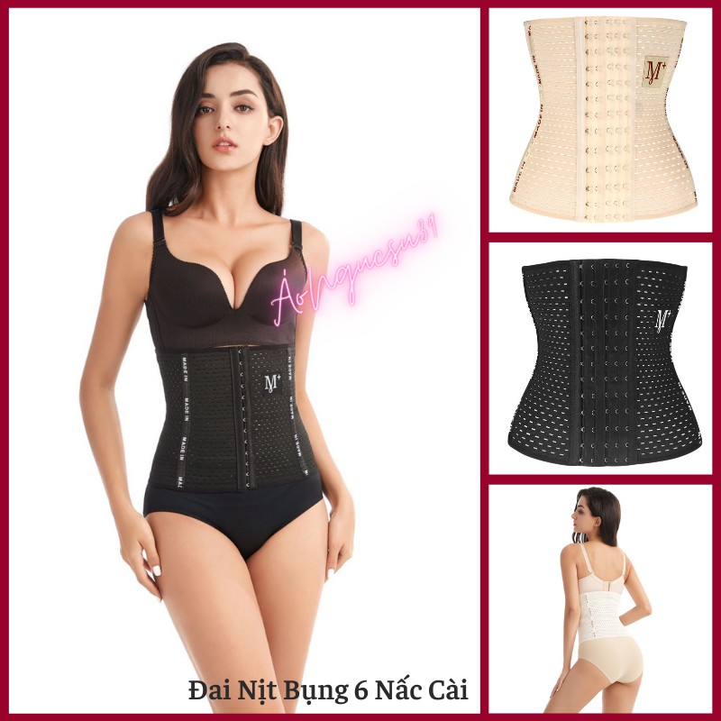 Gen Nịt Bụng Chống Cuộn Thế Hệ Mới 💞 FREESHIP 💞 Đai Nịt Bụng Sau Sinh - 6 Nấc Cài 3342