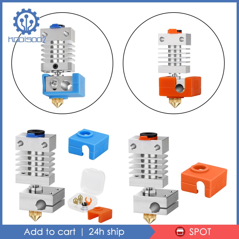 Bộ 2 Phụ Kiện Kim Loại Cho Máy In 3d Creality Cr-10 Cr-10-S5 Cr-10 Mini Ender 2 Ender 3 Pro Ender 5 4mm