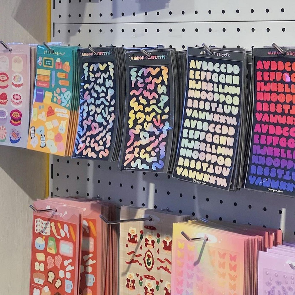 Sticker trang trí confetti Bongjua Studio