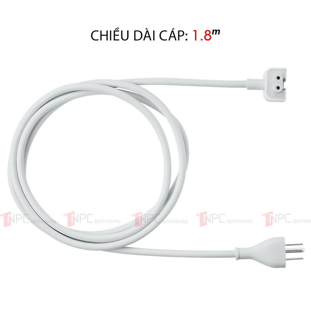 [CHÍNH HÃNG BH 12 THÁNG] Dây nguồn nối dài Apple Power Adapter Extension Cable Magsafe, sạc iphone, sạc ipad - MK122