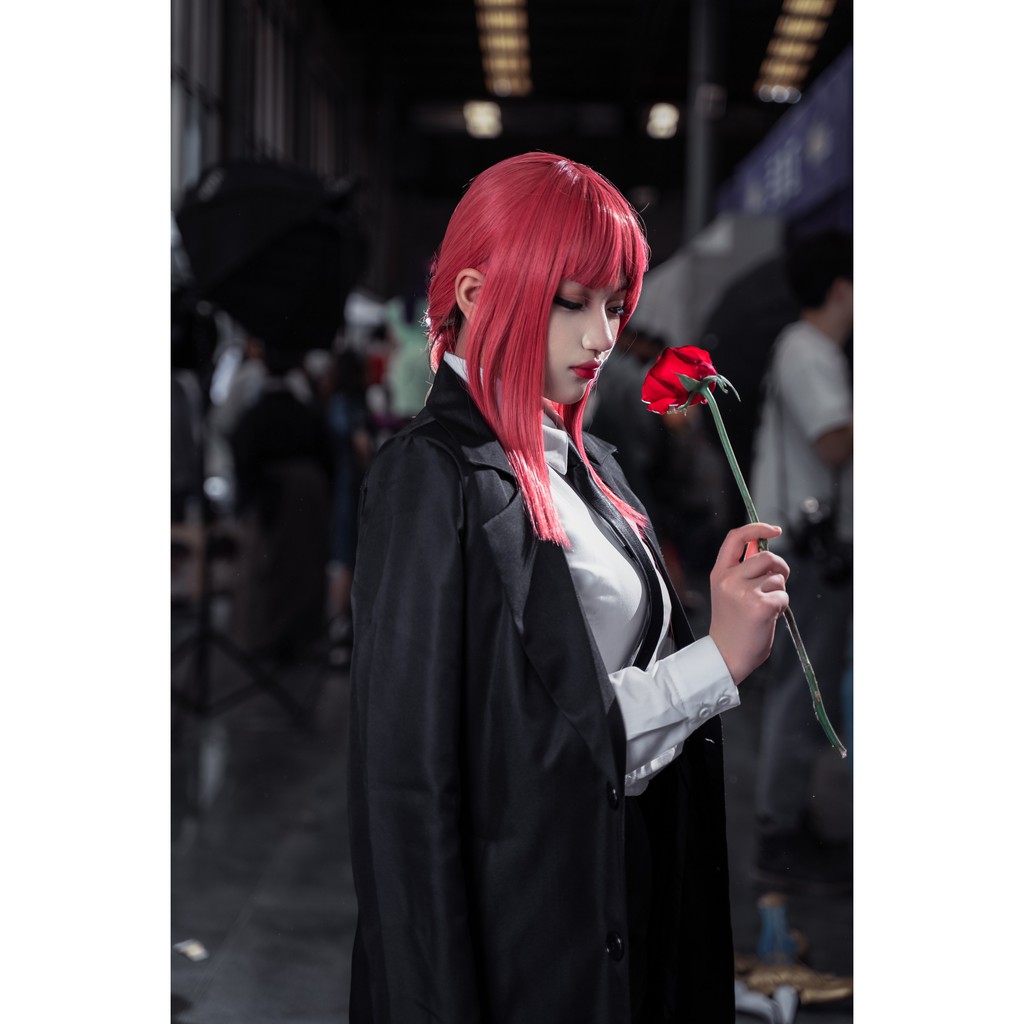 [Có sẵn - order] Trang phục đồ hóa trang cosplay Makima Chainsaw Man áo vest dài | BigBuy360 - bigbuy360.vn