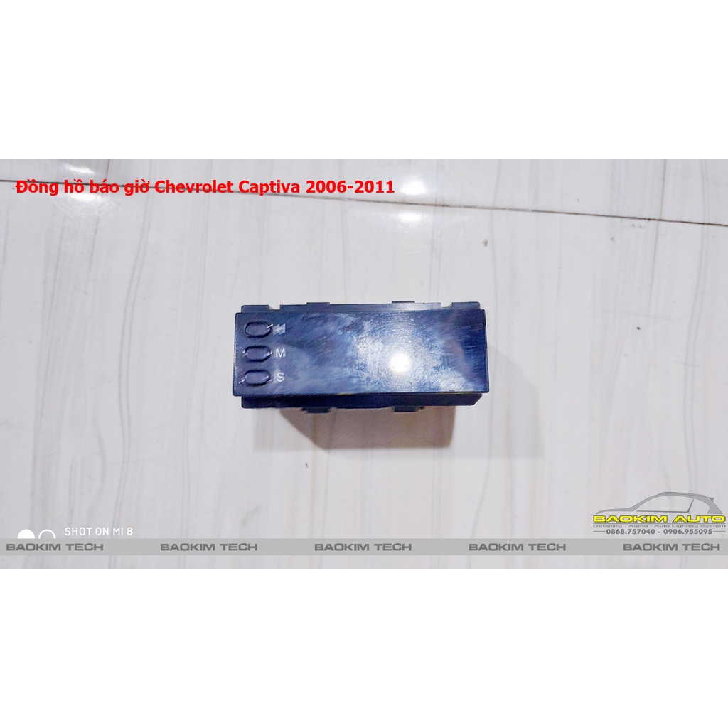 Đồng hồ hiển thị/ báo giờ Chevrolet Captiva/ Deawoo Winstom 2006-2011 hàng tháo xe tại Hàn Quốc