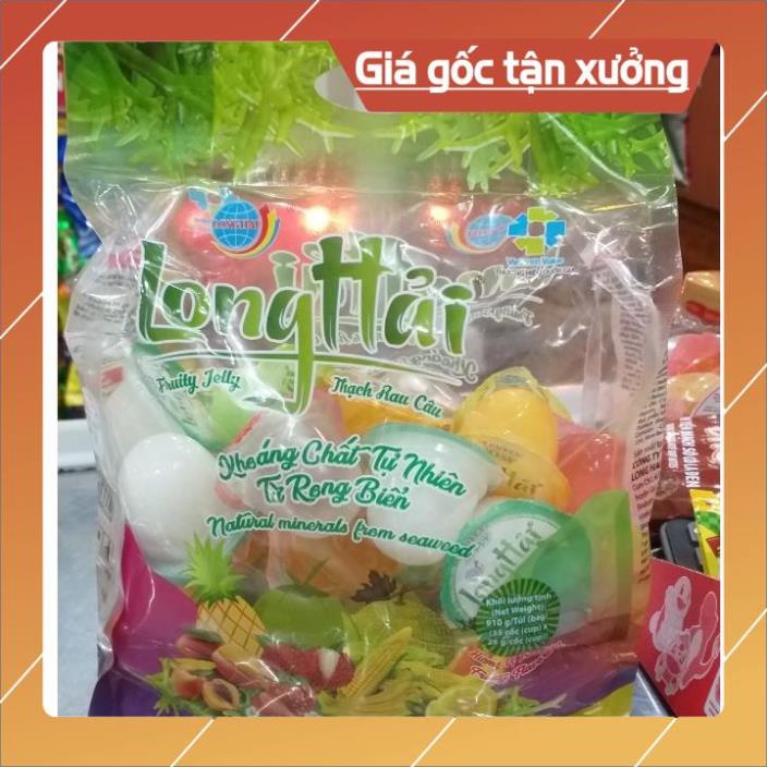 [ICLN9 giảm 5K cho đơn hàng 50k] Thạch Rau Câu Long Hải Gói 416g/910g Đủ Loại