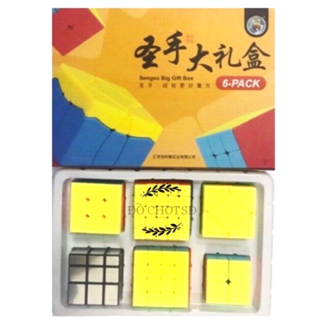 BỘ 6 RUBIK SENGSO