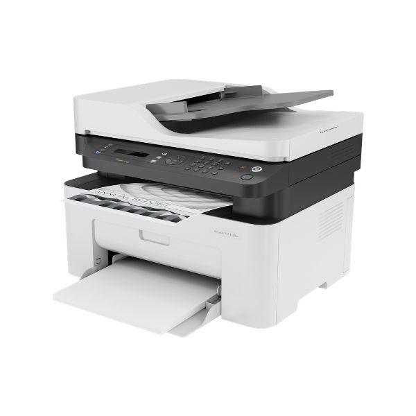 Máy in đa chức năng đen trắng HP LaserJet MFP 137fnw (4ZB84A) In, copy, scan, fax - Chính hãng