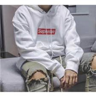 Áo Hoodie Superme Nam, Áo Superme Có Nón, Áo Superme Phong Cách WAK 02 - Trắng