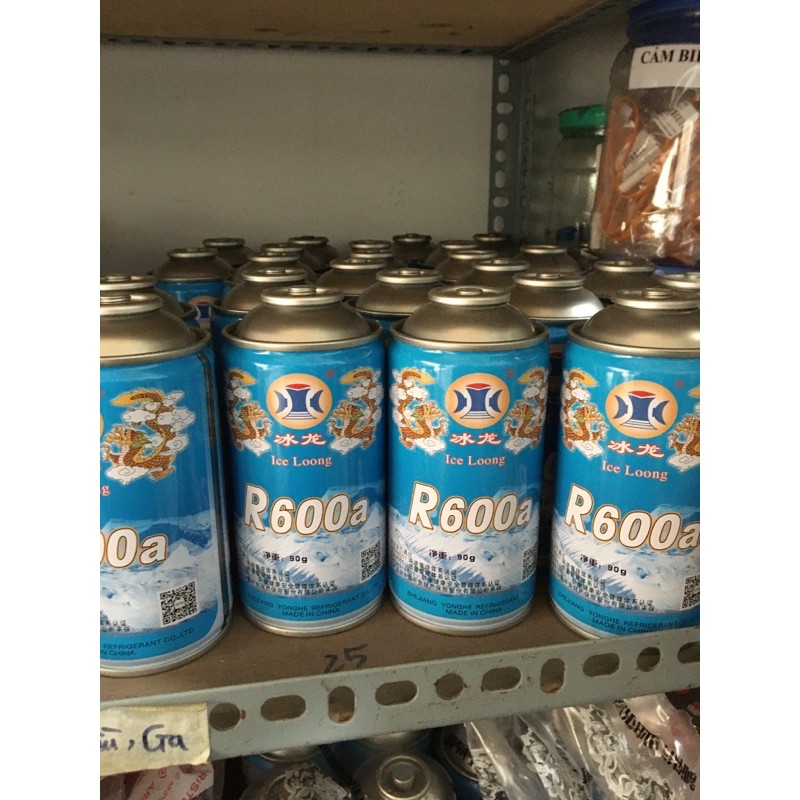 Gas Lạnh R600 Lon Hàng đẹp