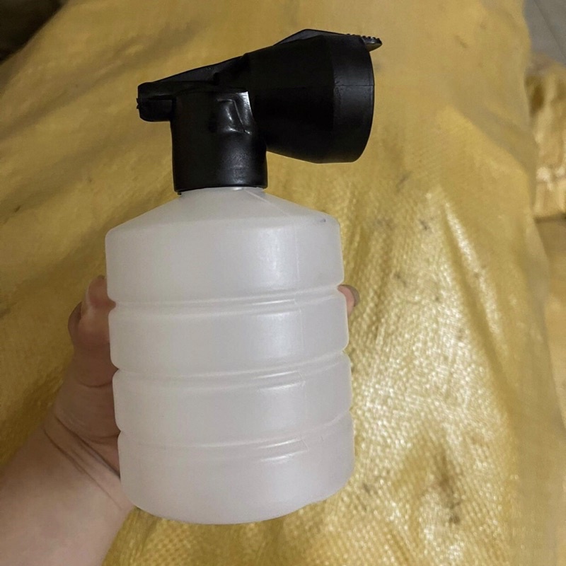 Bình tạo bọt tuyết xà bông gắn súng xịt rửa áp lực cao cho máy rửa xe áp lực cao, máy xịt rửa cao áp