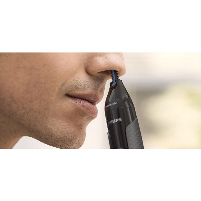 Máy Tỉa Lông Mũi, Tai Và Lông Mày Philips NT3650/16 - Hàng Chính Hãng