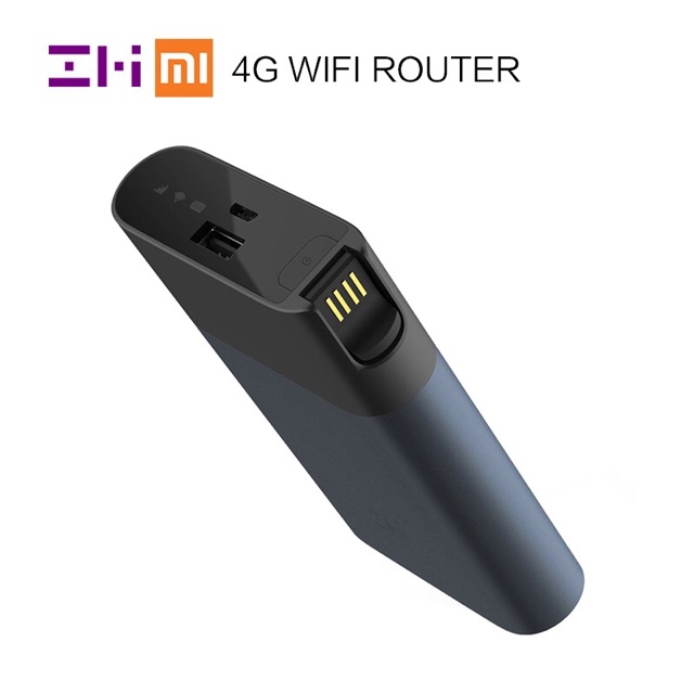 Pin dự phòng ZMI MF885 10000 mAh kiêm phát WiFi từ SIM 4G
