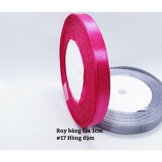Ruy băng lụa 1 cm/cuộn