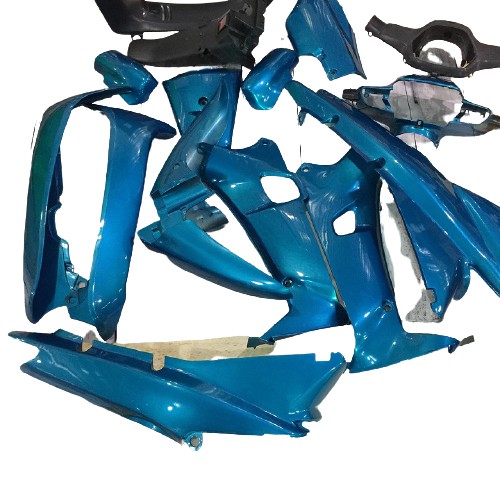 Bộ vỏ nhựa xe Wave Thái -Màu Xanh Da  - G2928