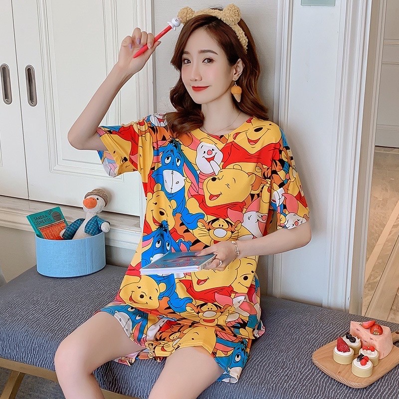 Đồ bộ bigsize quần cộc size từ 75kg - 100kg chất thun đa chiều mịn mát, Ship hỏa tốc trong 30 phút