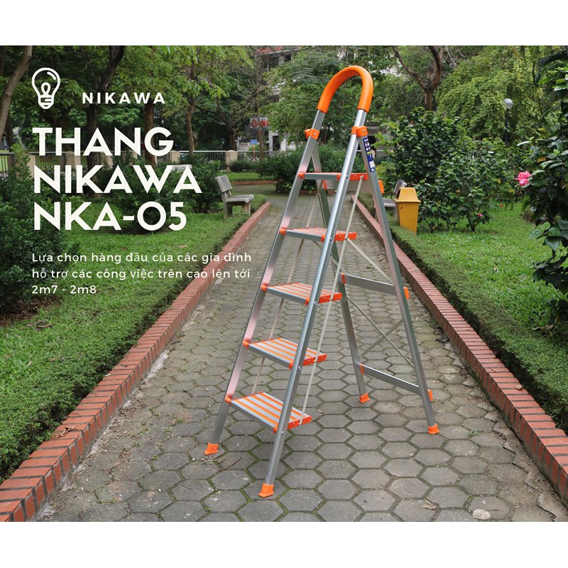 Thang nhôm ghế Nikawa NKA-05