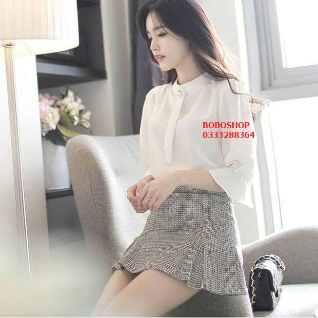 Áo sơ mi công sở ❣️FREESHIP❣️ÁO TAY LOE XO