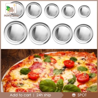 Aluminium Round Pizza Tray Plate Bake Pan Kitchen Bakeware Cookware 6inch
