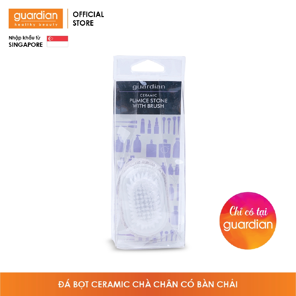 Đá bọt ceramic chà chân Guardian có bàn chải