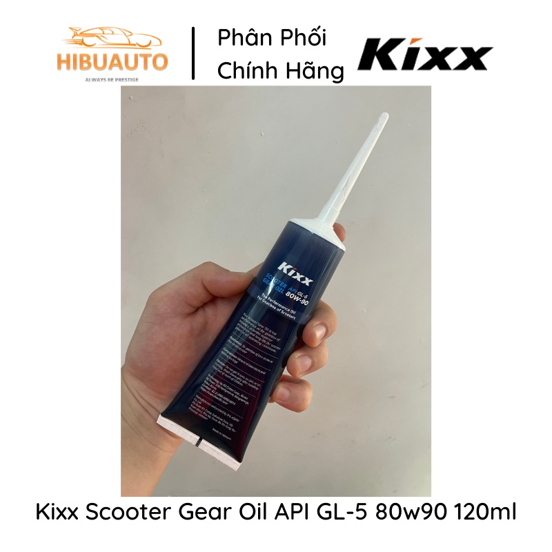 Nhớt Hộp Số Xe Tay Ga Kixx Scooter Gear Oil 80w90 120ml | HIBUAUTO