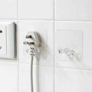 Móc treo phích cắm đa năng dán tường