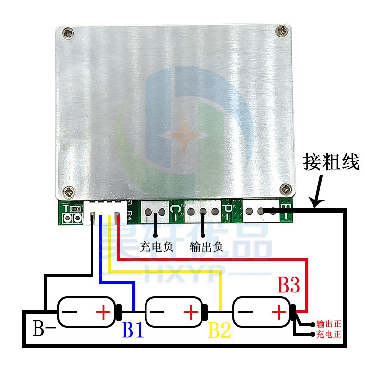 Mạch bảo vệ pin 3.7v HX-3s-F100a