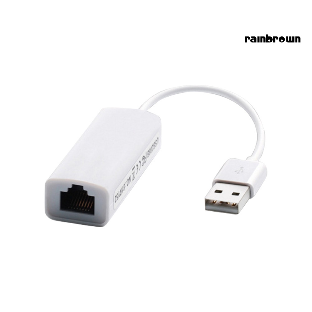 10/100Mbps External USB 2.0 to RJ45 Network Card Lan Adapter Cable for PC Laptop /RXDN/