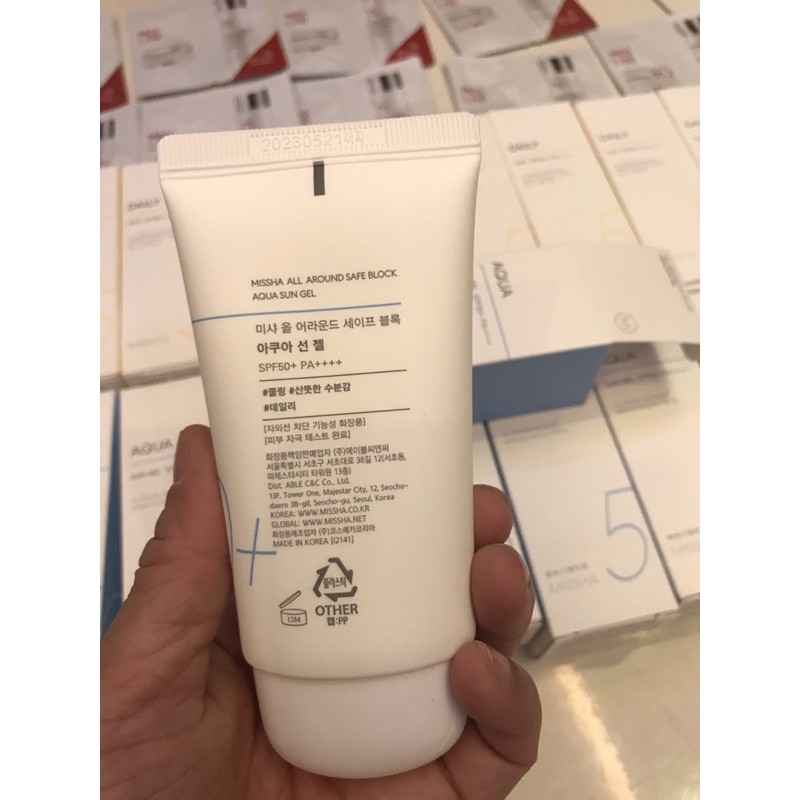 Kem Chống Nắng Missha mẫu mới 50ml