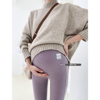 Quần legging bầu Dandelion thon chân