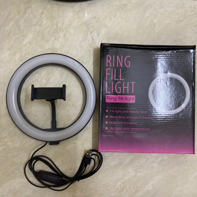 [Có Clip Size 20cm] Đèn Livestream Size 20cm Dành Cho Bán Hàng Online, Quần Áo, Makeup - Cây  live stream size 20 | BigBuy360 - bigbuy360.vn