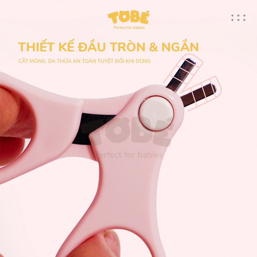 Bộ cắt móng tay 4 chi tiết Tobé