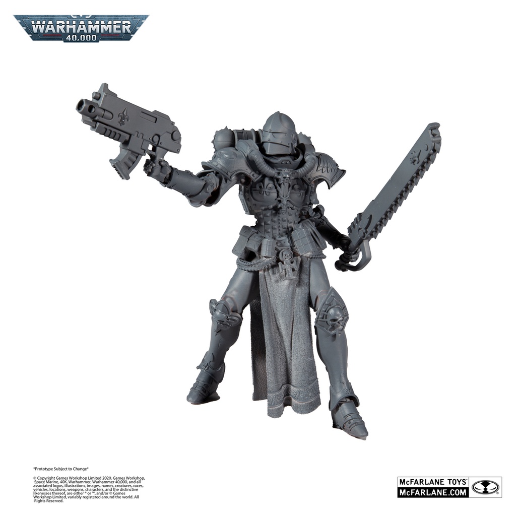 Mô hình Warhammer 40000 Adepta Sororitas Battle Sister 18cm ARTIST PROOF McFarlane CHÍNH HÃNG MỸ WHMF07