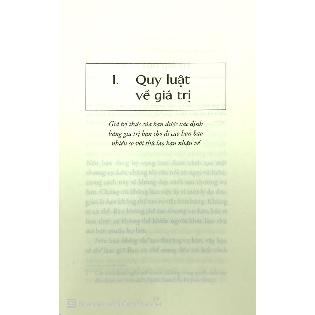 Sách - Người Dám Cho Đi Bán Được Nhiều Hơn