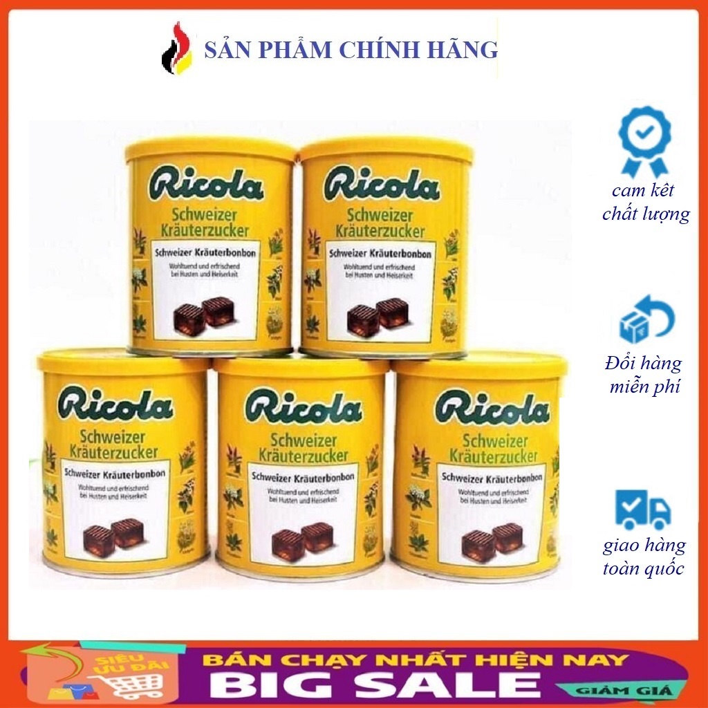 Kẹo ngậm ho Ricola 250g Đức