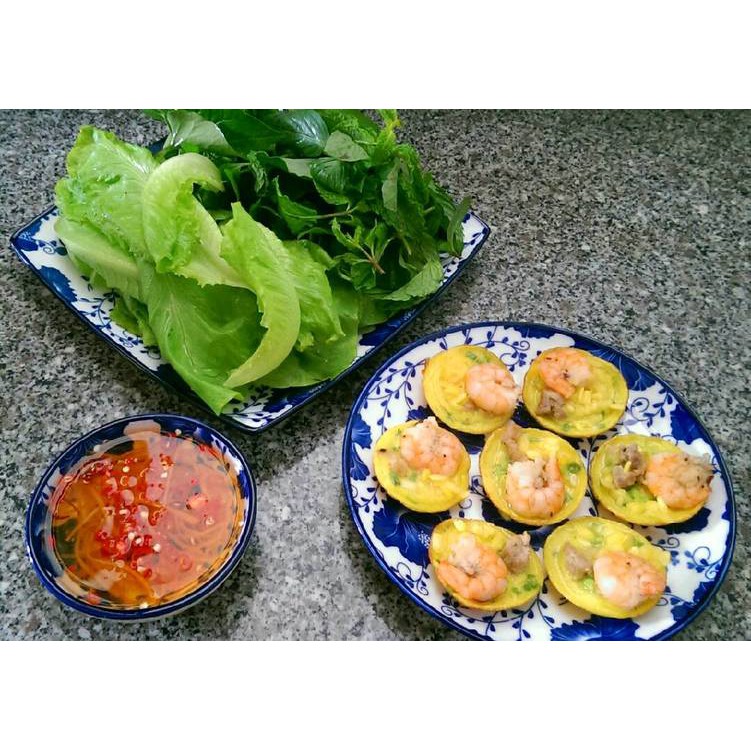 Bột bánh xèo- bánh khọt