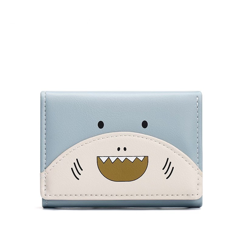 Ví nữ đựng tiền nhiều ngăn 446 khóa bấm chất da retro phong cách thanh lịch