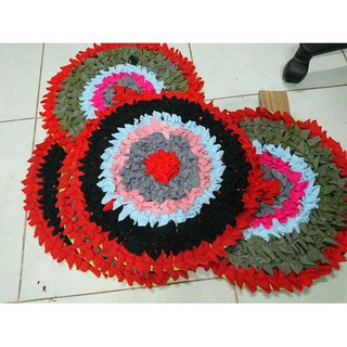 Thảm lau chân hình tròn ( 39cm)