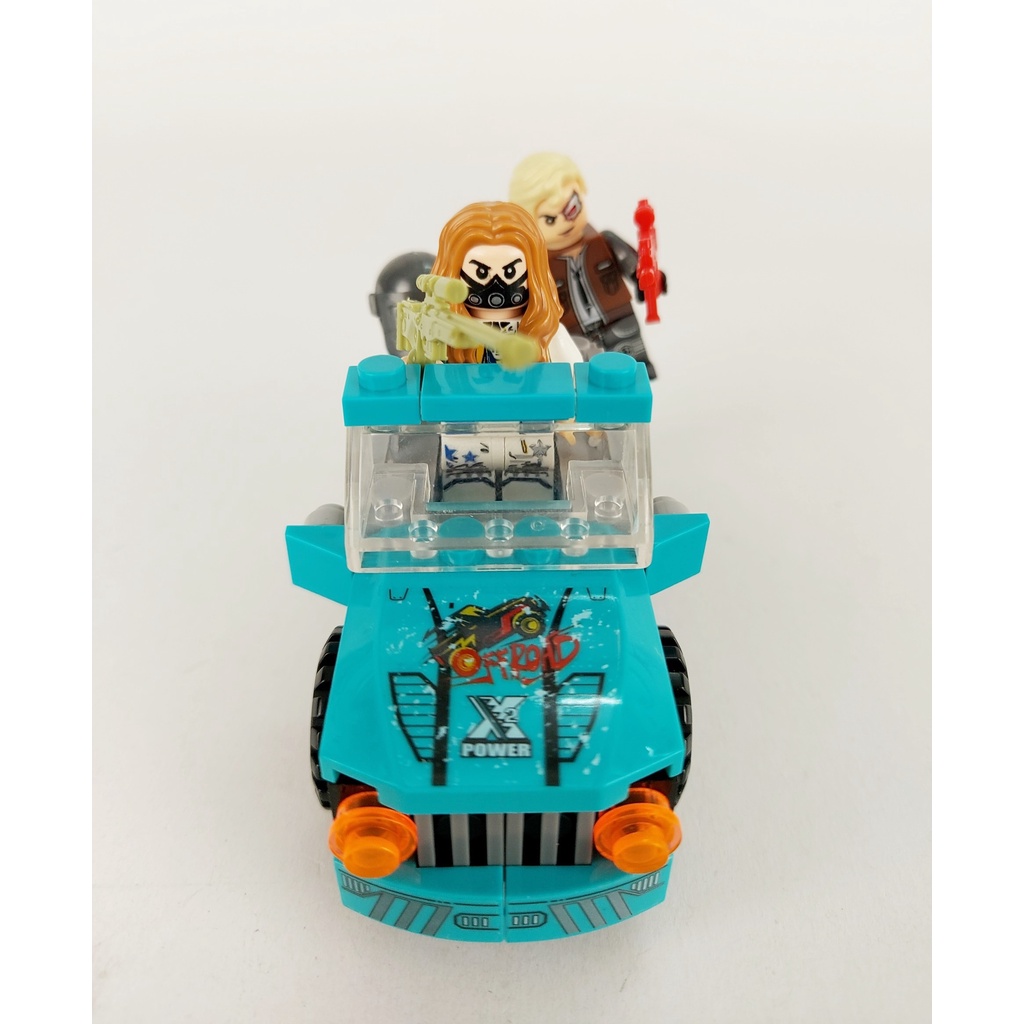 Non LEGO Nhân Vật Pubg kèm xe, phụ kiện