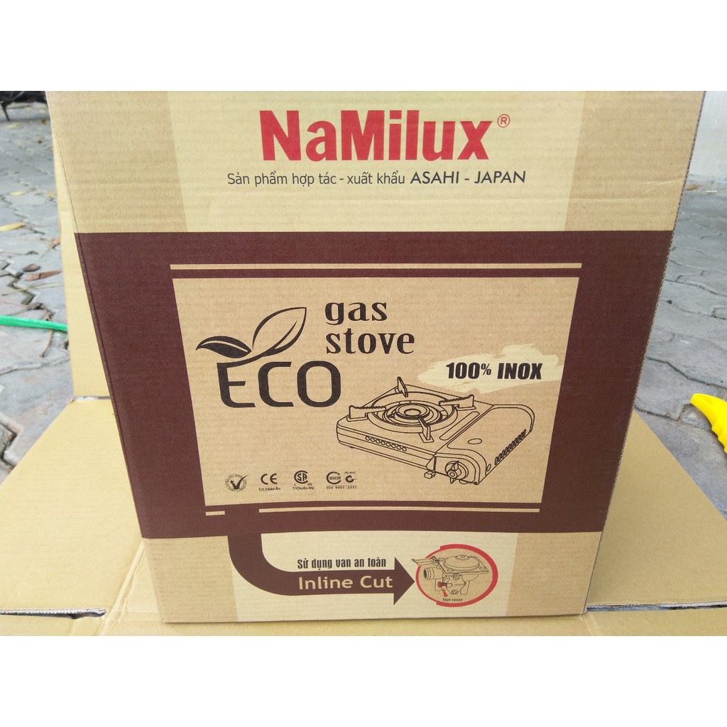 Bếp Ga Mini INOX Namilux (Model Tiết Kiệm ECO Mới Nhất)