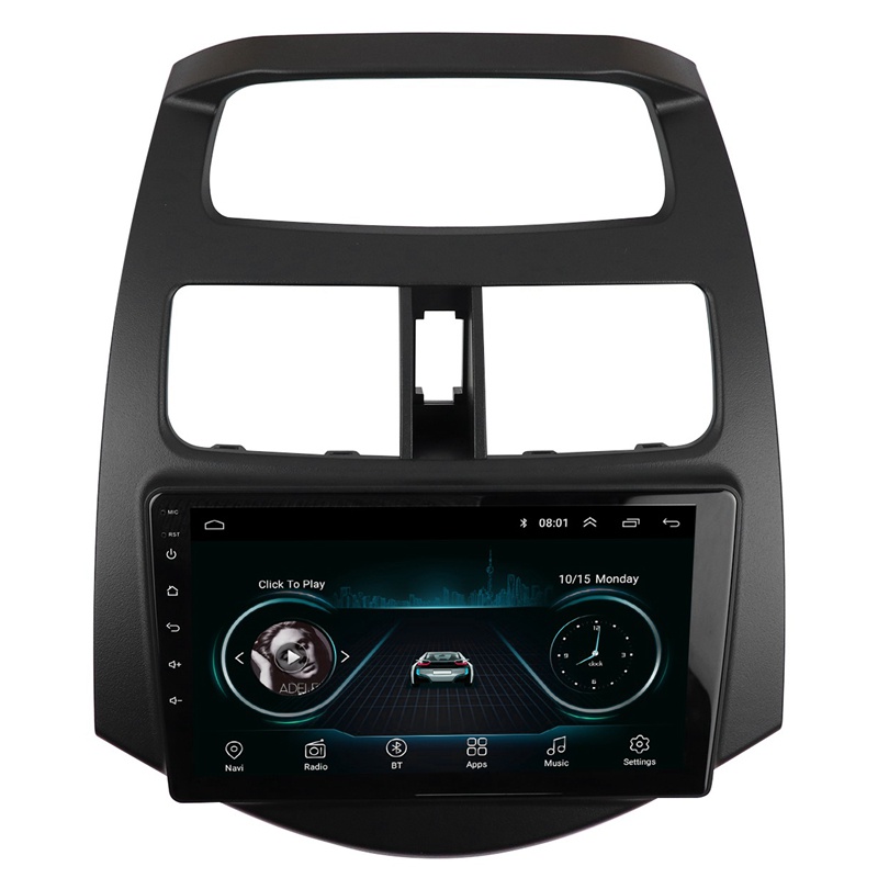 Khung bảng điều khiển âm thanh DVD radio 9 inch cho Chevrolet Spark 2010-2013