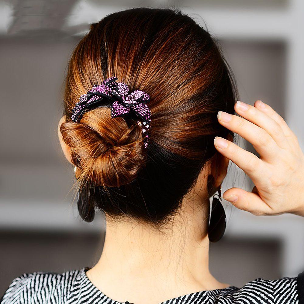 Kẹp Tóc Càng Cua Hình Hoa Phong Cách Hàn Quốc Ngọt Ngào Cho Nữ