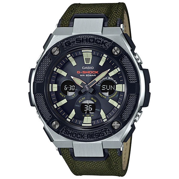 Đồng Hồ Casio Nam Dây Vải G-SHOCK GST-S330AC-3ADR Chính Hãng