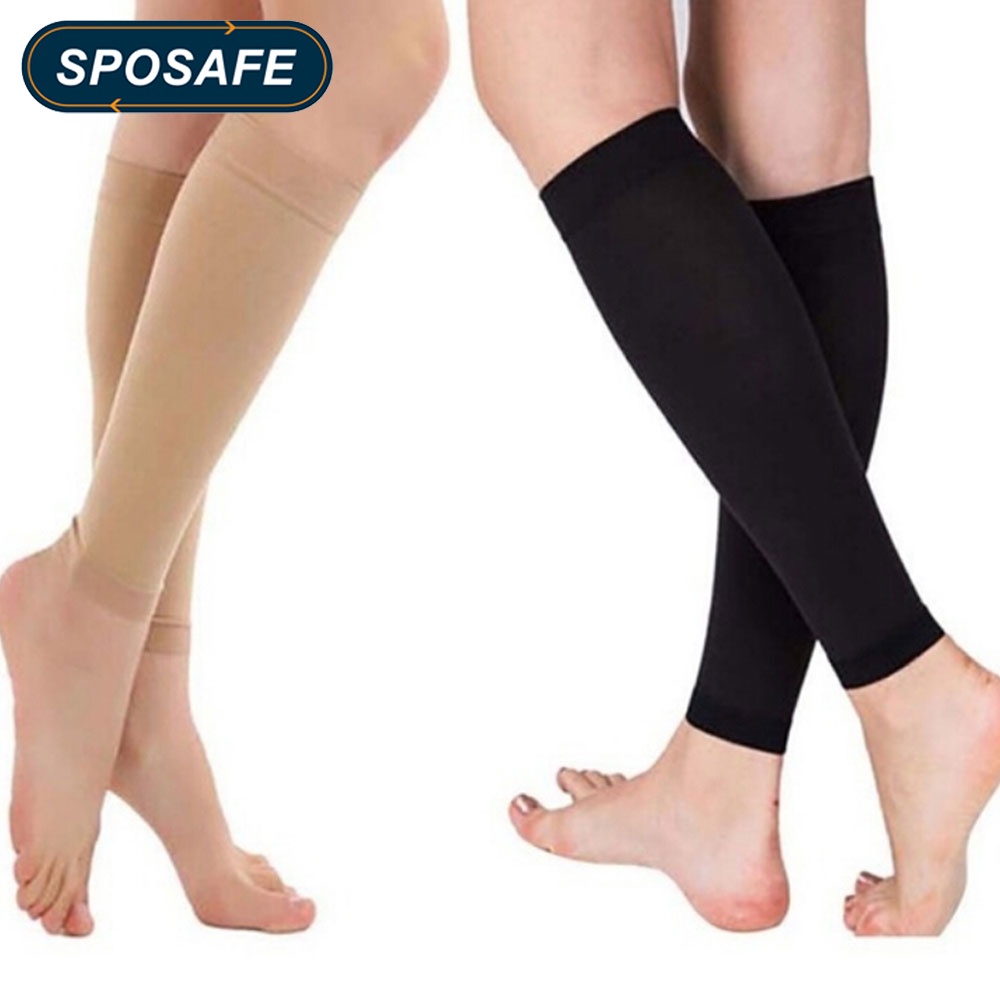 1 Cặp Vớ Nén Y Tế Chống Giãn Tĩnh Mạch Hỗ Trợ Giữ Ấm Chân Cho Nam Và Nữ