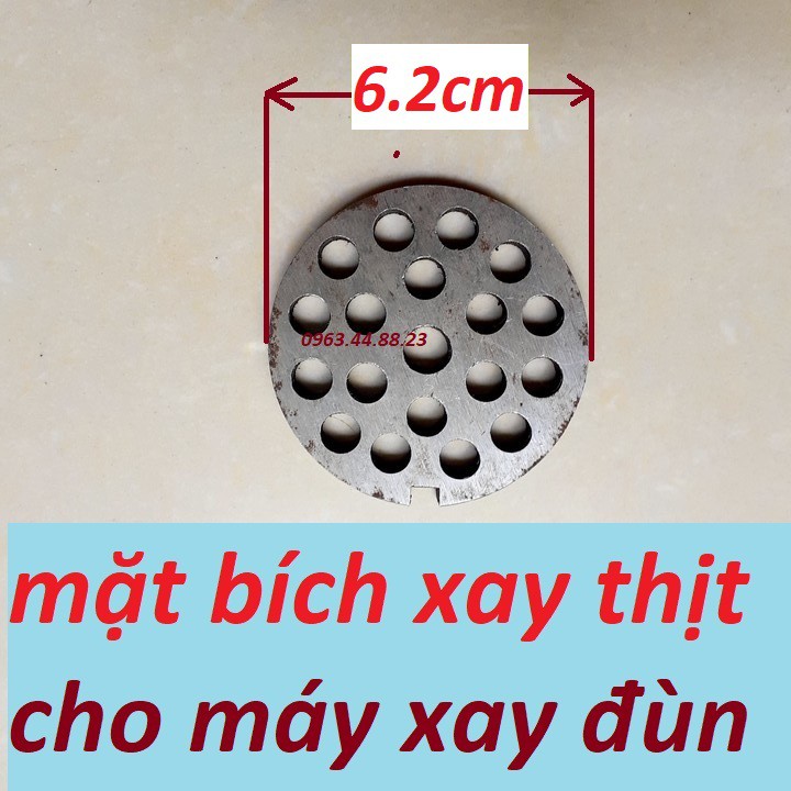 Phụ kiện máy xay thịt, mặt lưới máy xay thịt đùn