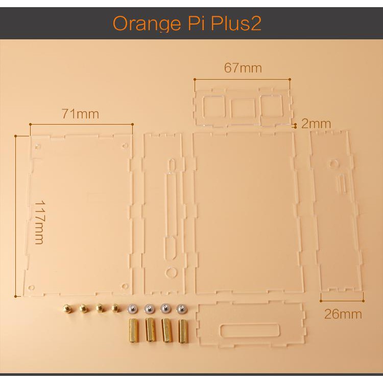 Vỏ Orange Pi Plus 2 | WebRaoVat - webraovat.net.vn