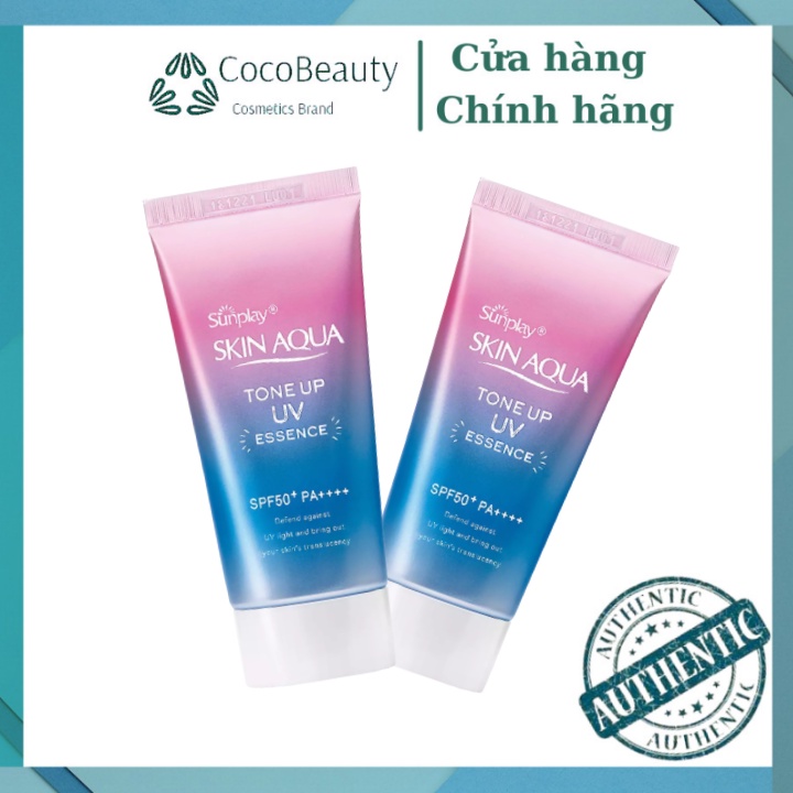 Kem Chống Nắng SKIN AQUA Sunplay Tone Up UV Essence SPF 50+PA++++