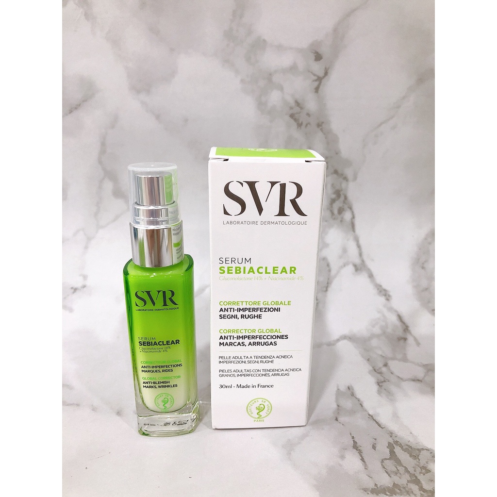 Tinh chất SVR giúp giảm mụn, giảm thâm Sebiaclear Serum 30ml