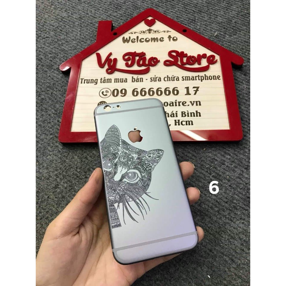 VỎ ĐIÊN THOẠI IP 6 MỚI CÓ KHẮC HỌA TIẾT ĐẦY ĐỘC ĐÁO