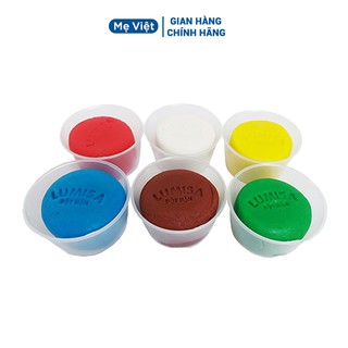 Đất Nặn Bột Nặn An Toàn Lumisa 6 Màu Cho Bé