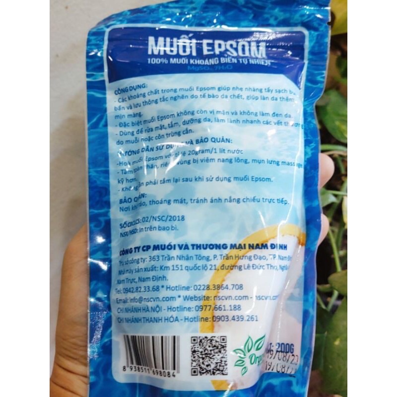 Muối EPSOM  200g