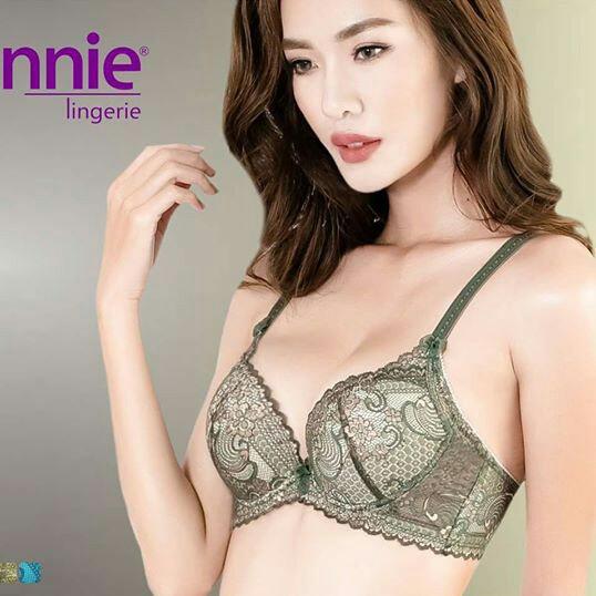Áo Ngực Annie Đệm Mỏng 3 Móc Đẩy Ngực 8079