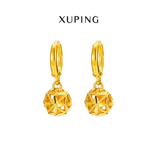 Bông Tai Nữ Mạ Vàng 24K, Thiết Kế Hoa Khổng Tú Cầu Cổ Điển - XPBT15
